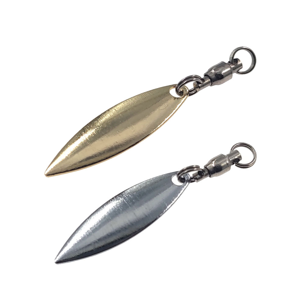 Fishing Lure Buzzbait - 10 Buah Willowleaf Blades Spinner Umpan