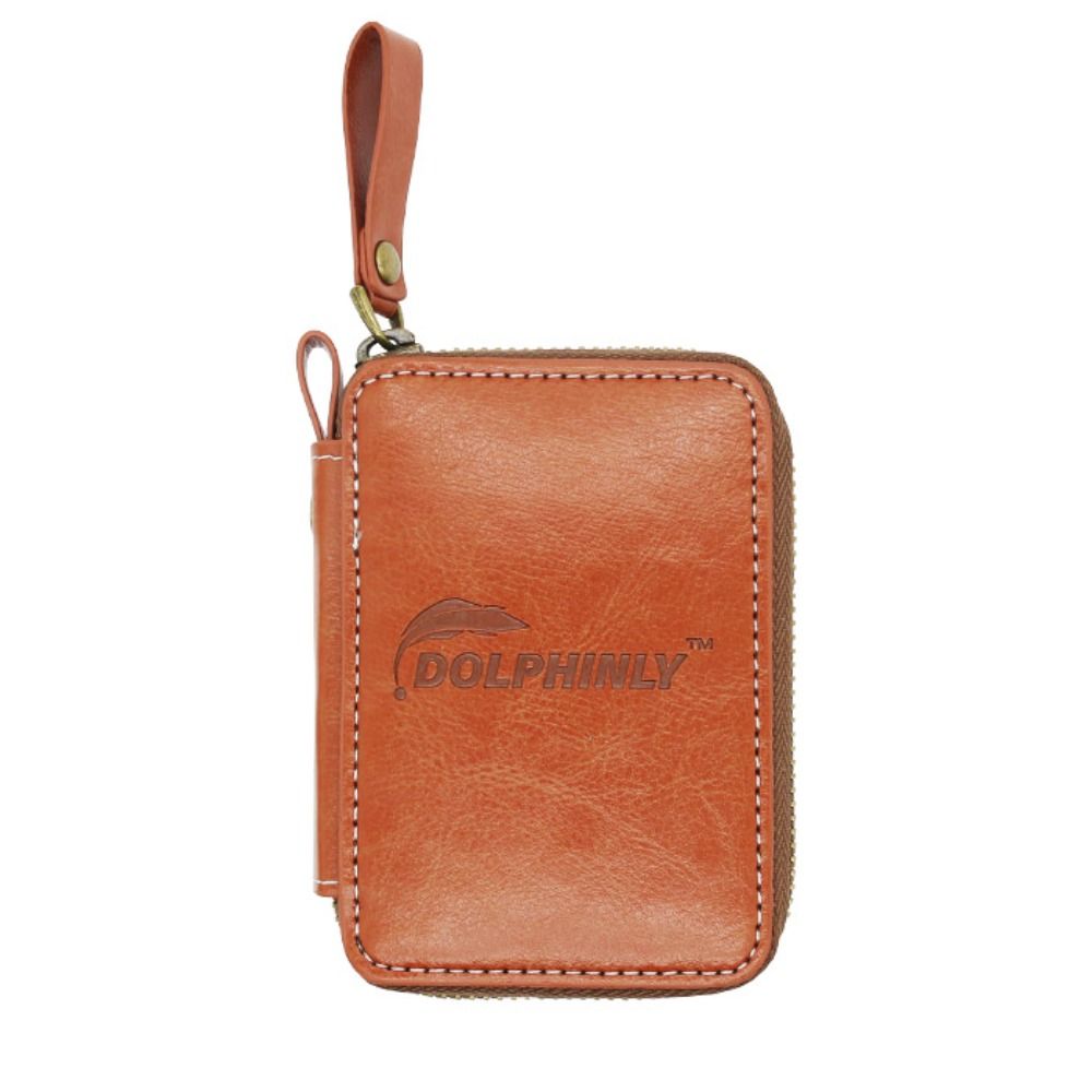Fishing Lure Spinner - Tas Dompet Umpan Pancing Kulit PU,