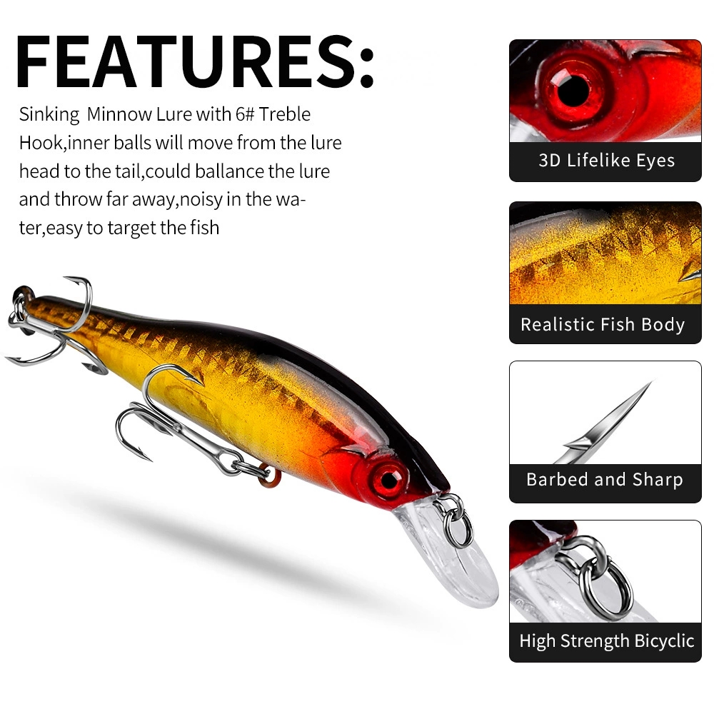 Umpan Pancing Ikan Kecil 5 War - Fishing Lure Jerkbait ulasan dan harga