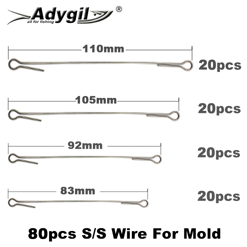 Adygil DIY Memancing 80 Pcs S/ - Fishing Lure Jig ulasan dan harga