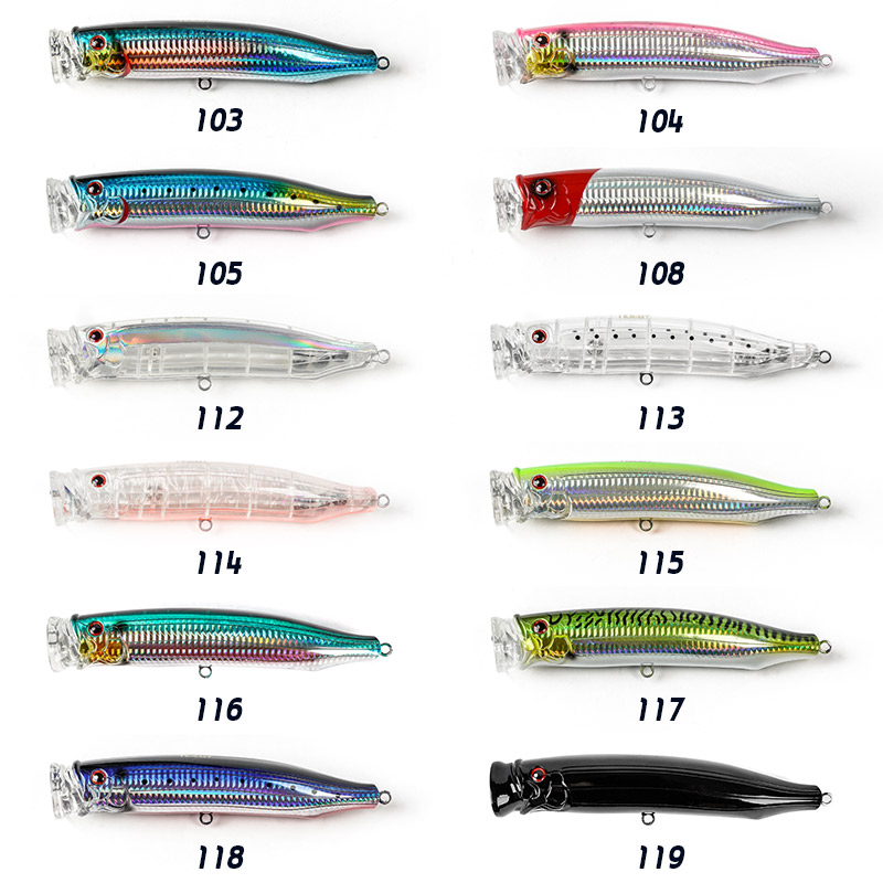 Noeby-feed Popper umpan pancin - Fishing Lure Jerkbait ulasan dan harga