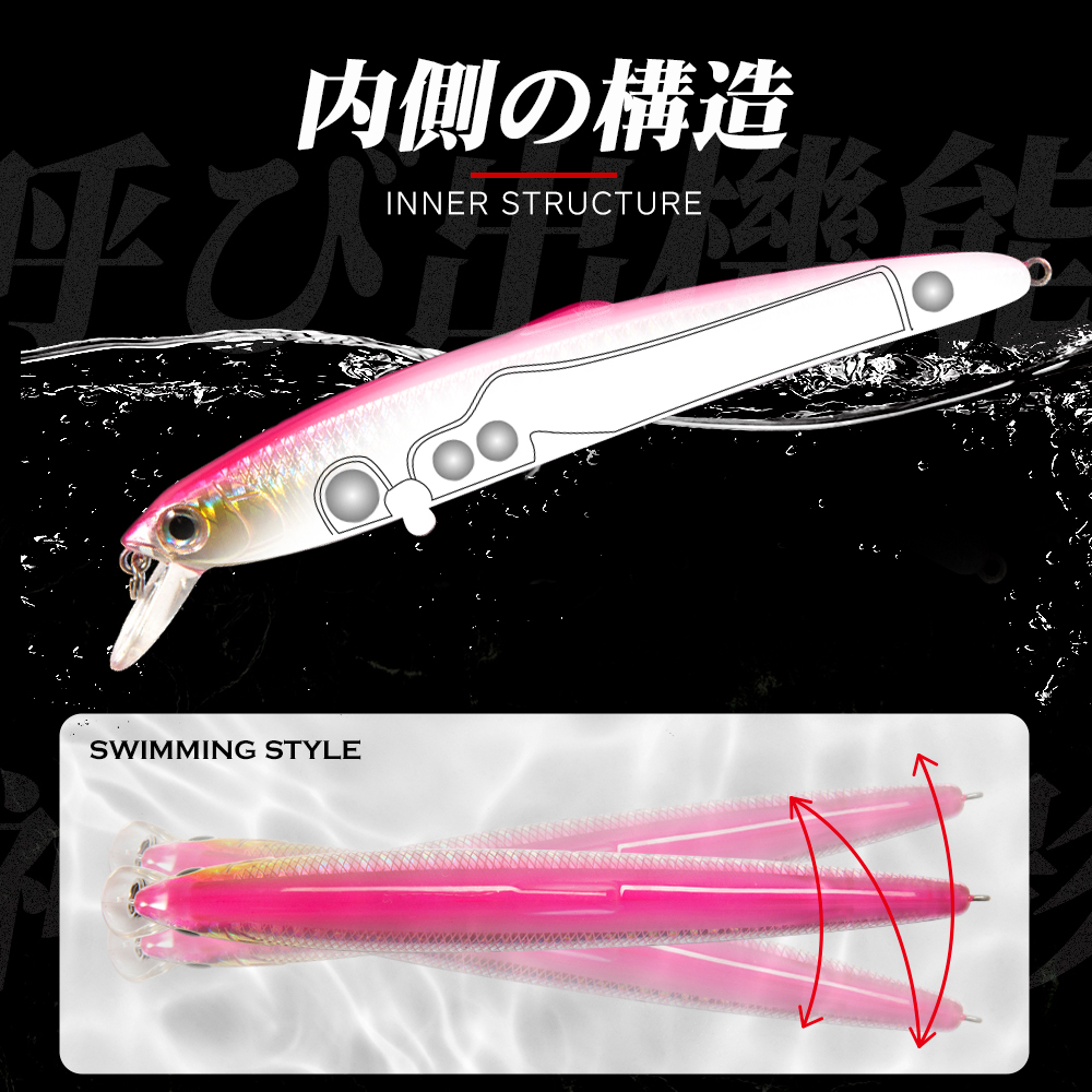 Hunthouse Saruna Minnow Jerkba - Fishing Lure Jerkbait ulasan dan harga
